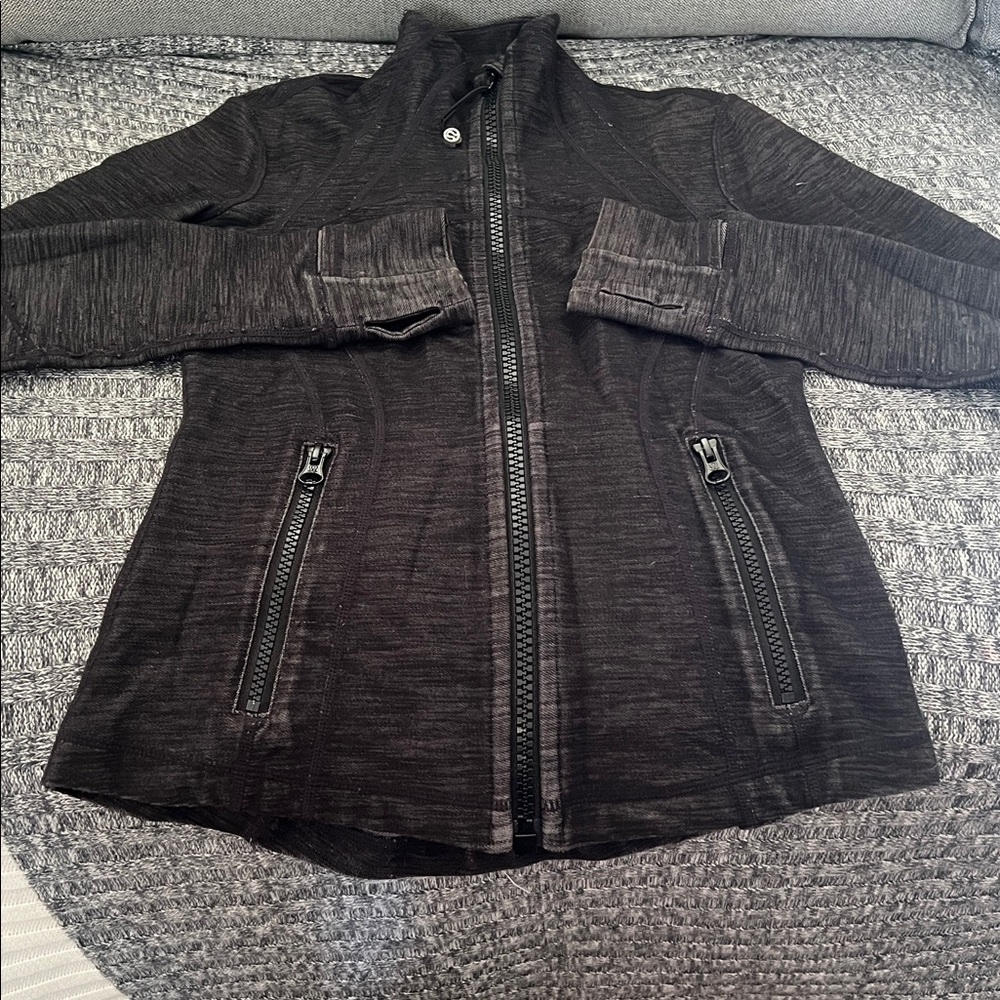 Black Lululemon Zip-Up Jacket